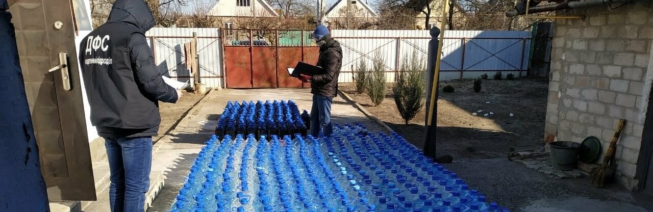 В Запорожской области изъяли партию поддельного спирта на 700 тысяч гривен