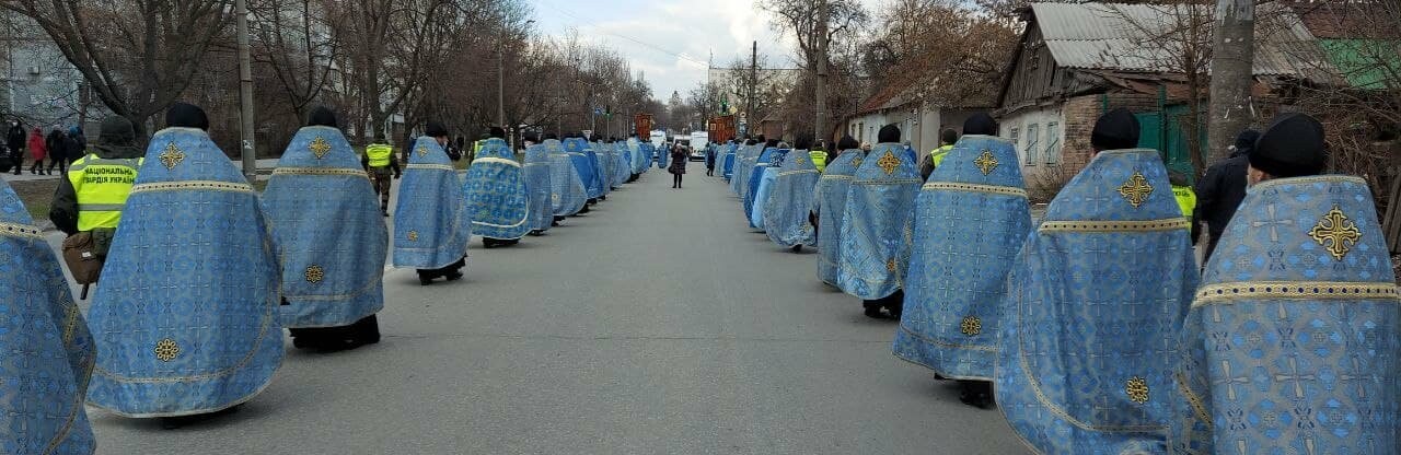 В Запорожье около 3000 человек приняли участие в Крестном ходе, - ФОТО