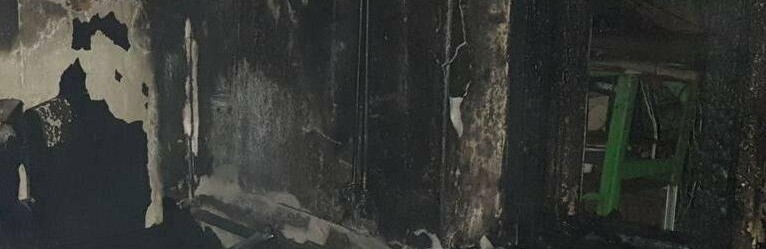 В Запорожье во время пожара погиб пожилой мужчина