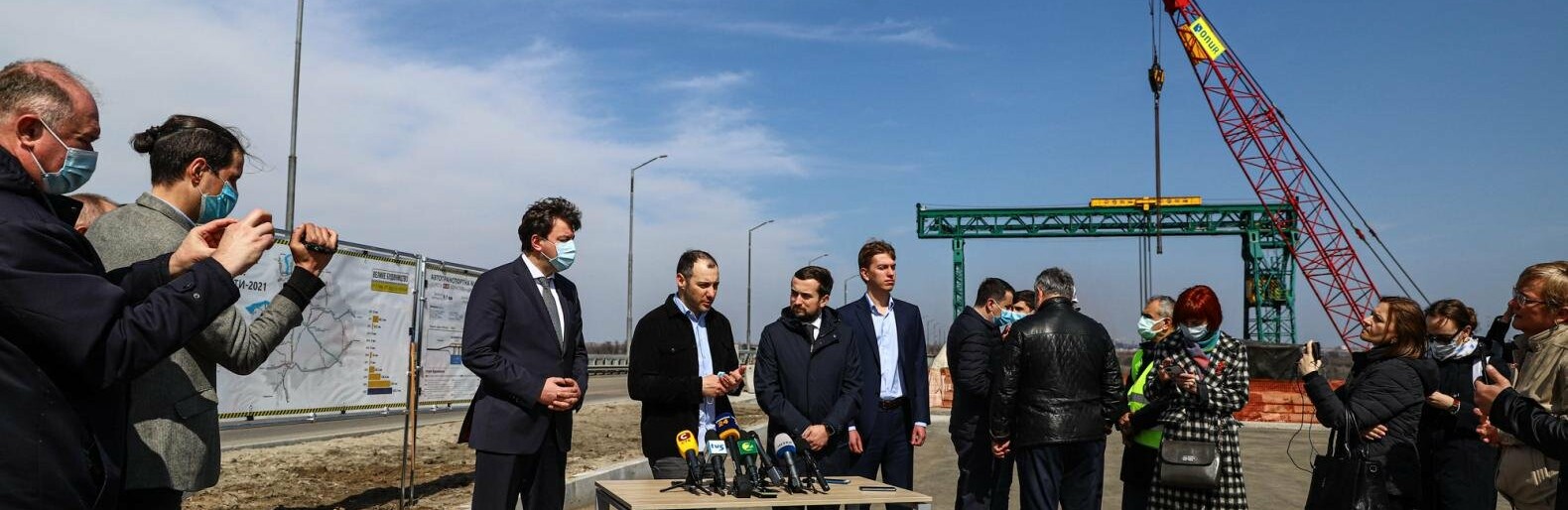 Строительство запорожских мостов в фотографиях
