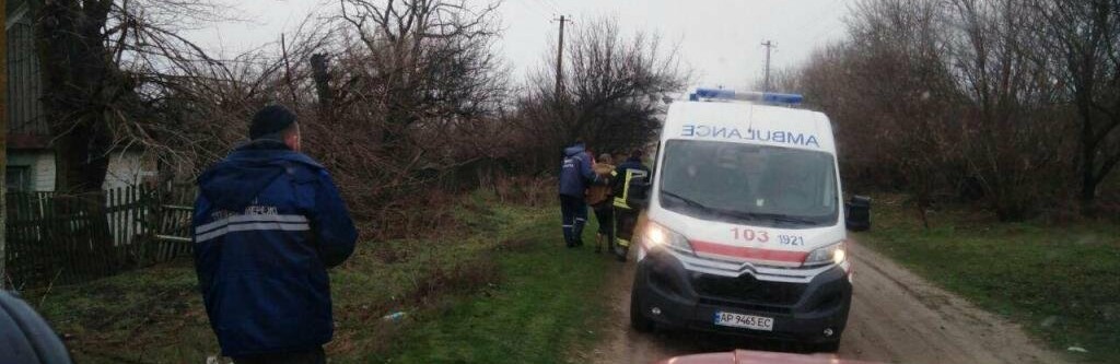 В Запорожской области 60-летний мужчина пострадал во время пожара 