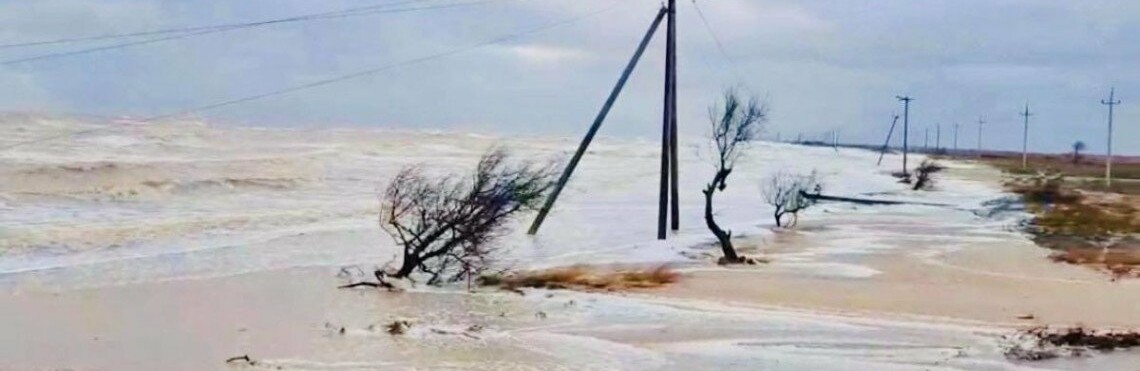 Запорожские спасатели предупредили о шторме и подъеме уровня воды на побережье Азовского моря