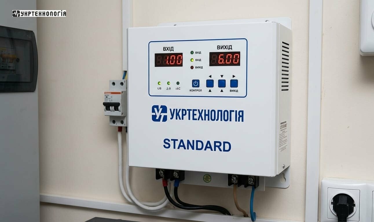 Стабилизаторы напряжения Укртехнология Standard: популярные модели Стабилизаторы напряжения Укртехнология Standard: популярные модели